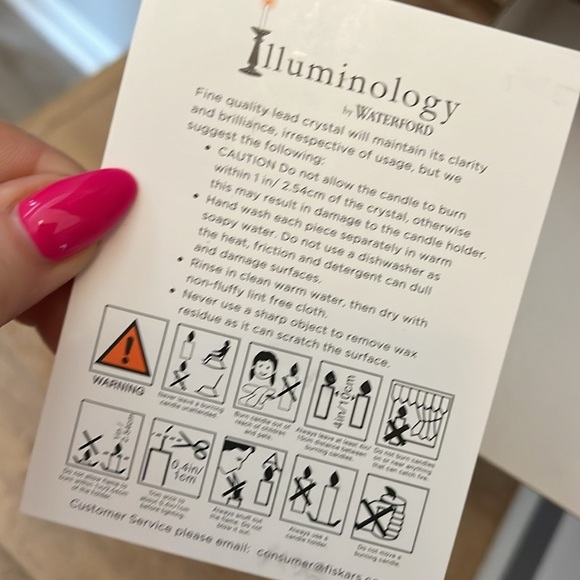 Set of 2 Waterford Crystal Candle Holders Illuminology Panel Cut New in Box - Picture 8 of 11